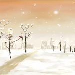وکتورهای آماده و قابل ویرایش با موضوع زمستان