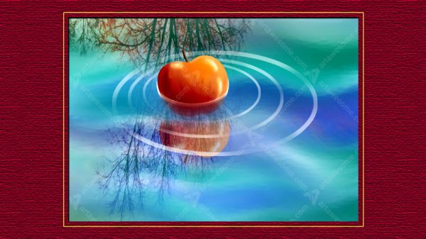 Apple on Lake - Image 1